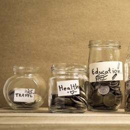 Savings jars