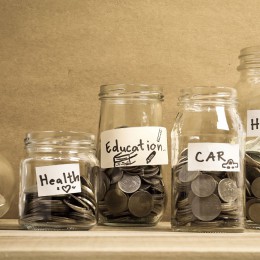jars of savings