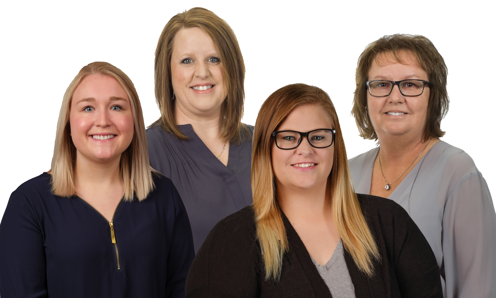 Photo of Myah Morgan Suzi Kristi Laurie Personal Bankers
