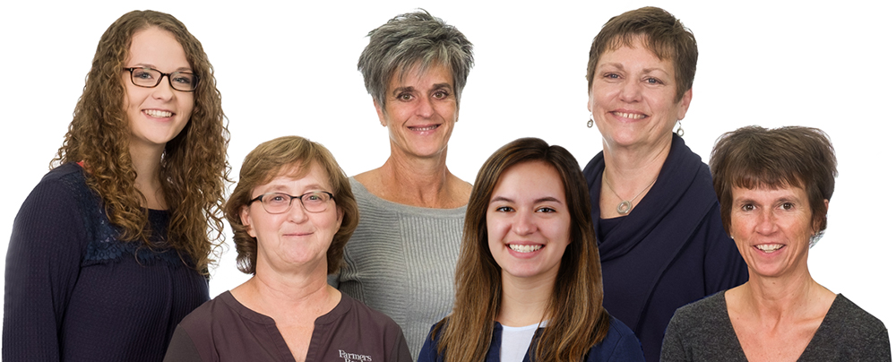 Farmers Trust Teller Staff group image